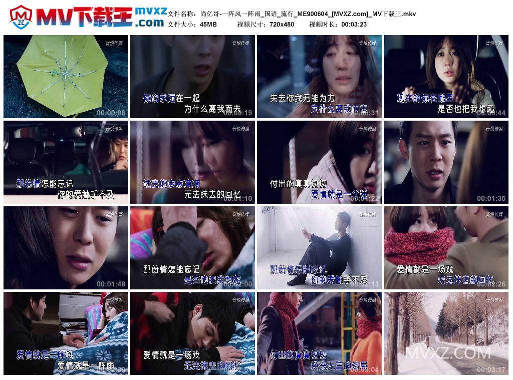 尚亿哥-一阵风一阵雨_国语_流行_ME900604